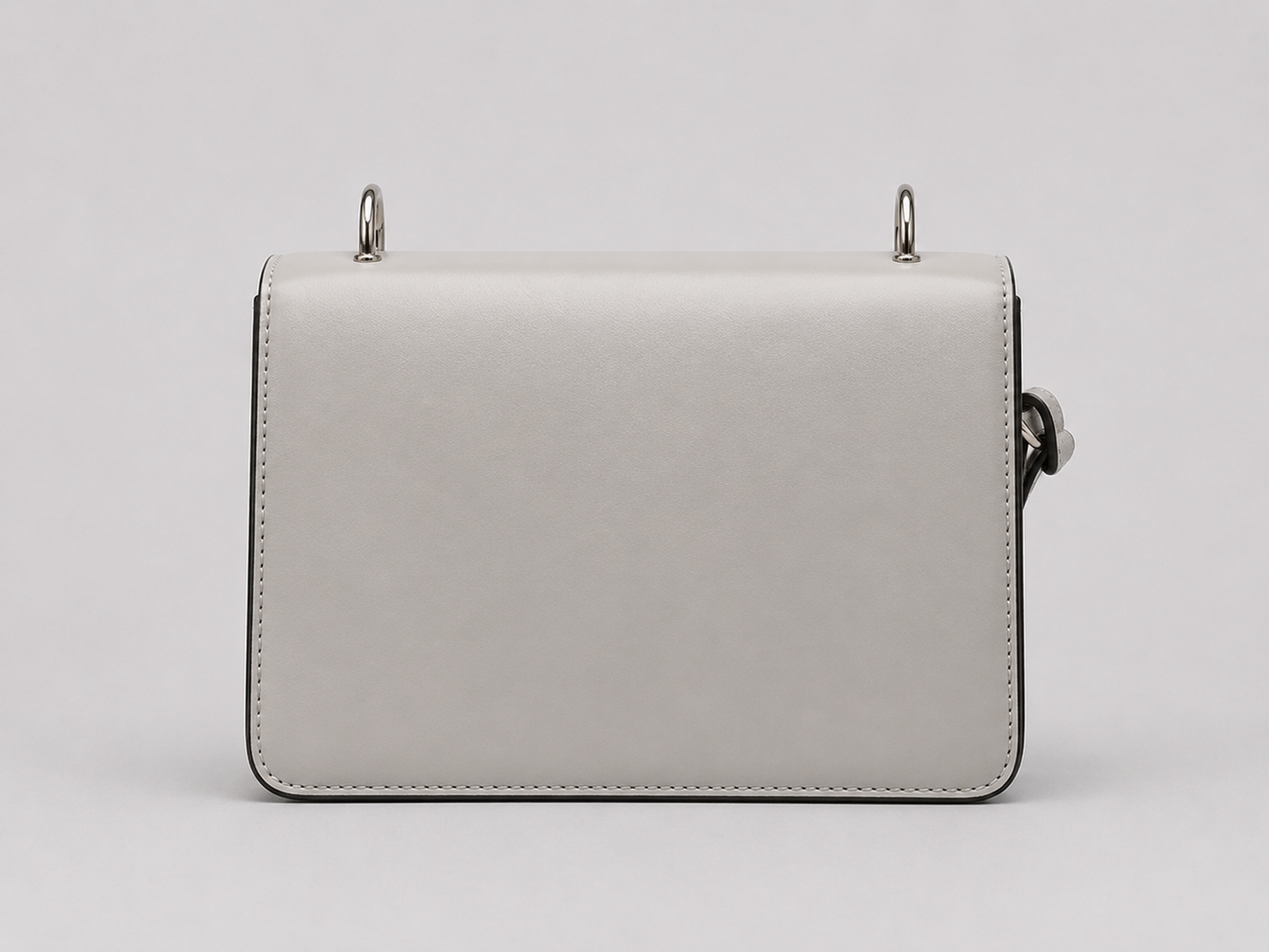 Pedro Structured Crossbody Bag – White